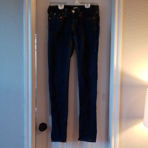 Dark Blue Denim Jeans